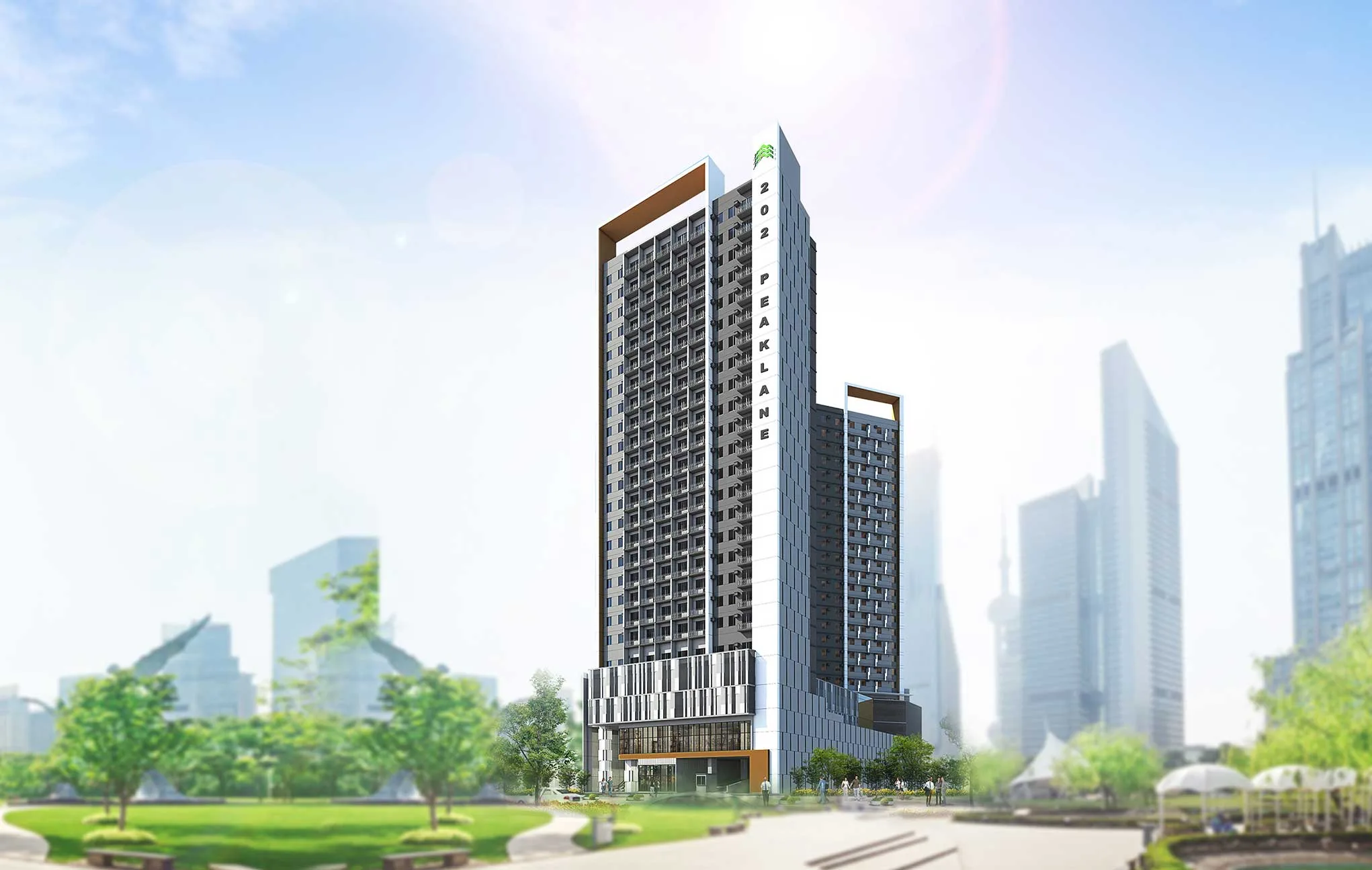 202 Peaklane residential towers in Davao City