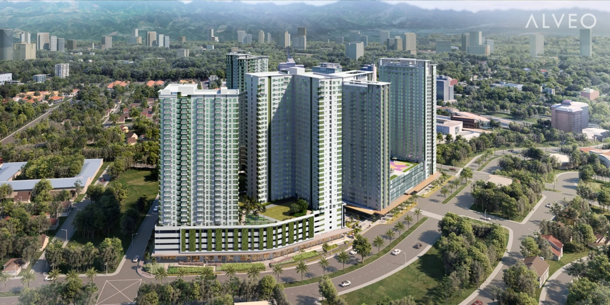 Cerule at Solinea tower exterior rendering