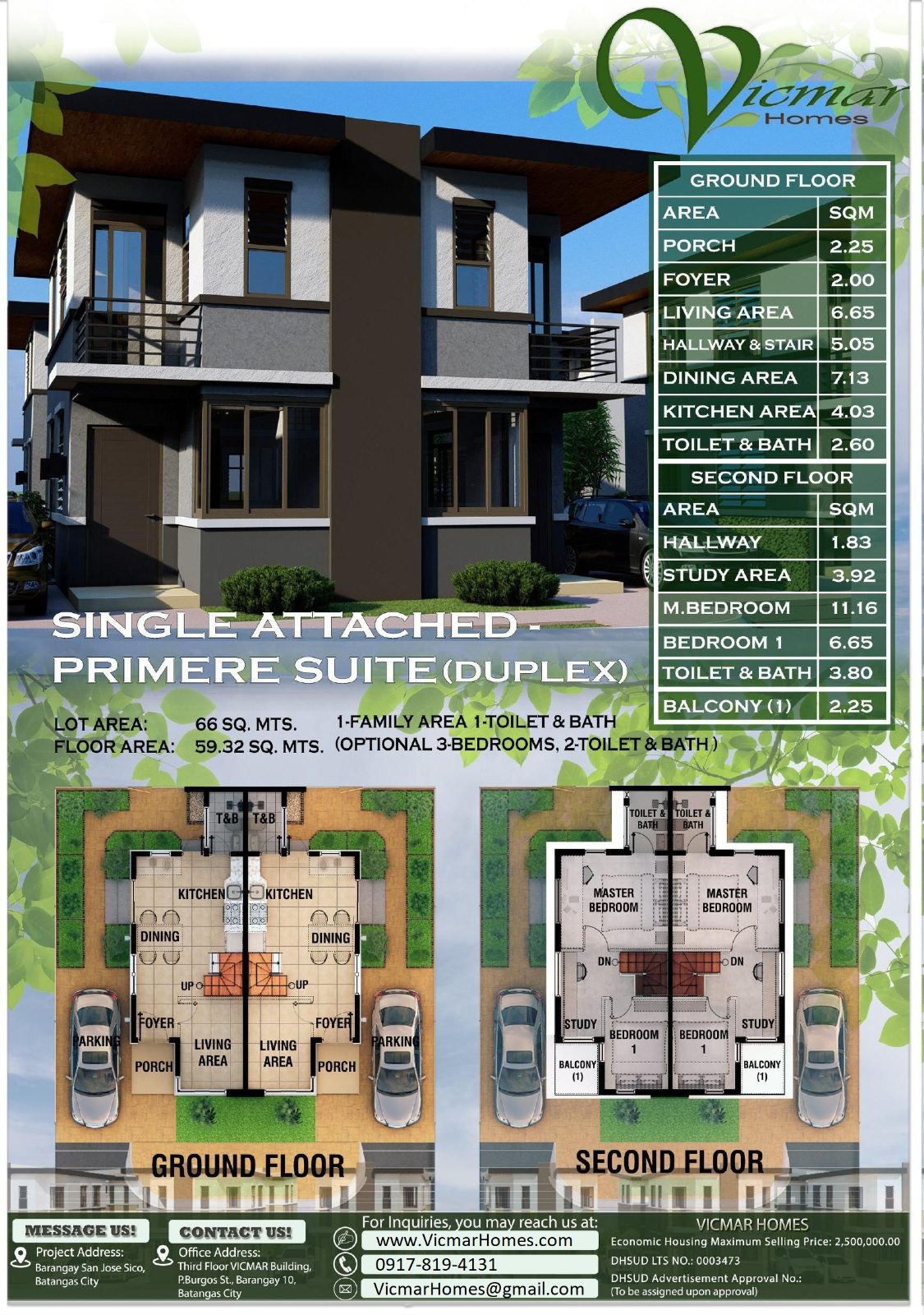 Great Deal! Affordable and Sustainable House and Lot in Batangas City now available!