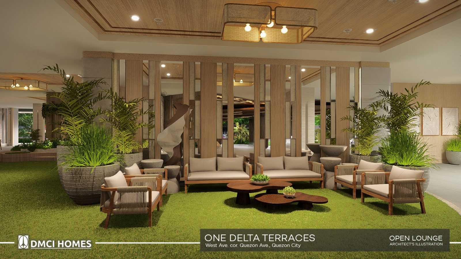Modern 3BR Condo in One Delta Terraces Quezon ave QC - for Sale