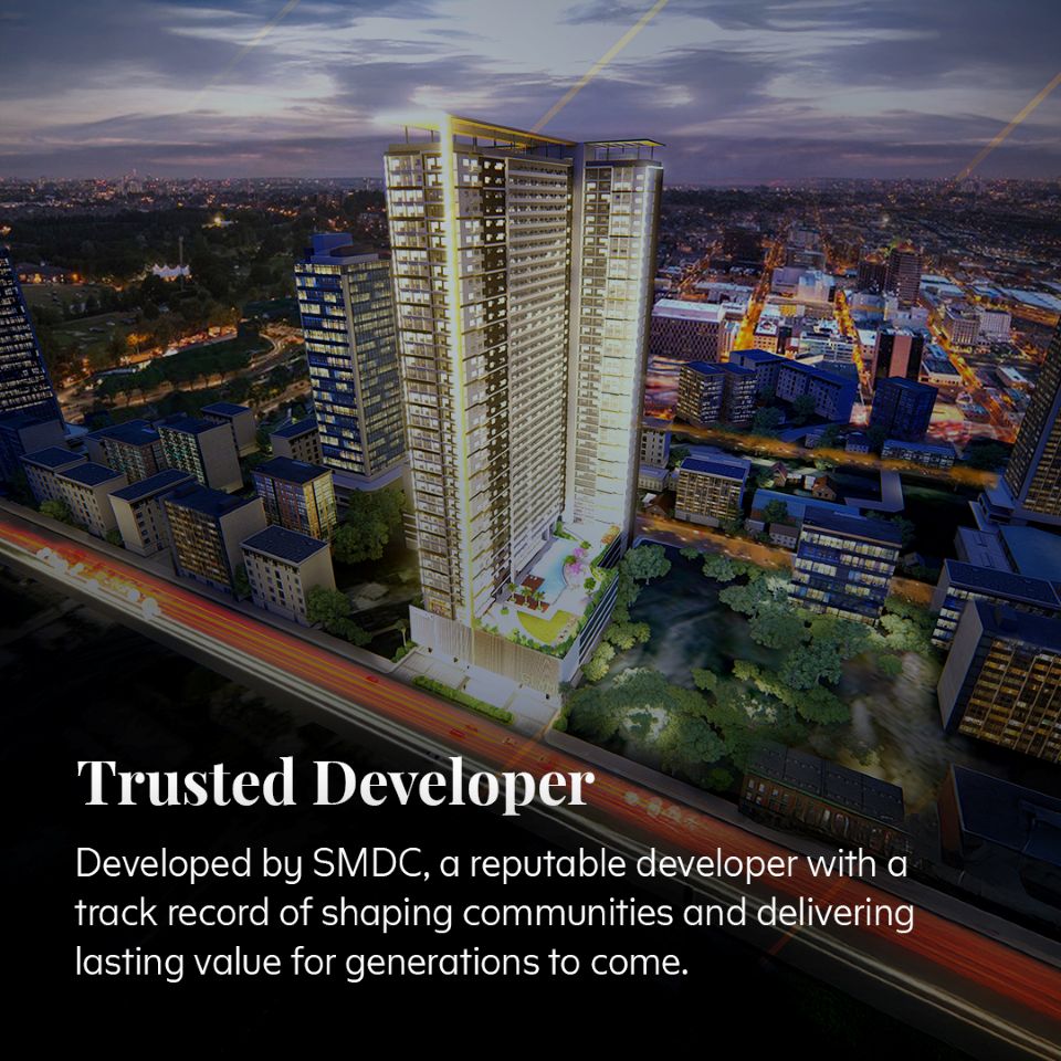 Pre-Selling 45.56sqm 2-Bedroom End Unit w/Balcony Condo in QC Near MRT-3 | 40th Floor | Up to 22% OFF