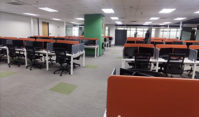 Ready to Move- In Fully- Furnished Office Space with 150 Pairs of Workstations and Chairs for Lease in Fort Bonifacio Taguig