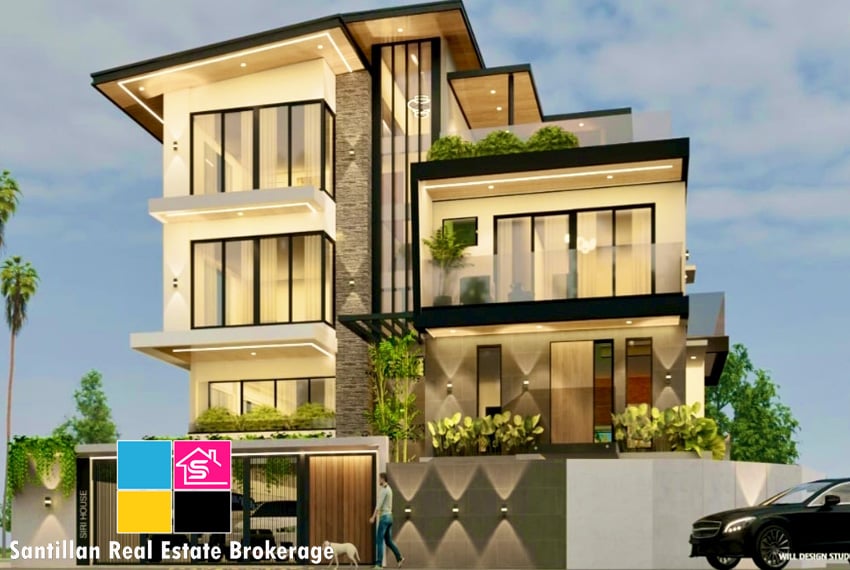 LUXURY MODERN OVERLOOKING HOUSE FOR SALE IN VISTA GRANDE, TALISAY CITY, CEBU