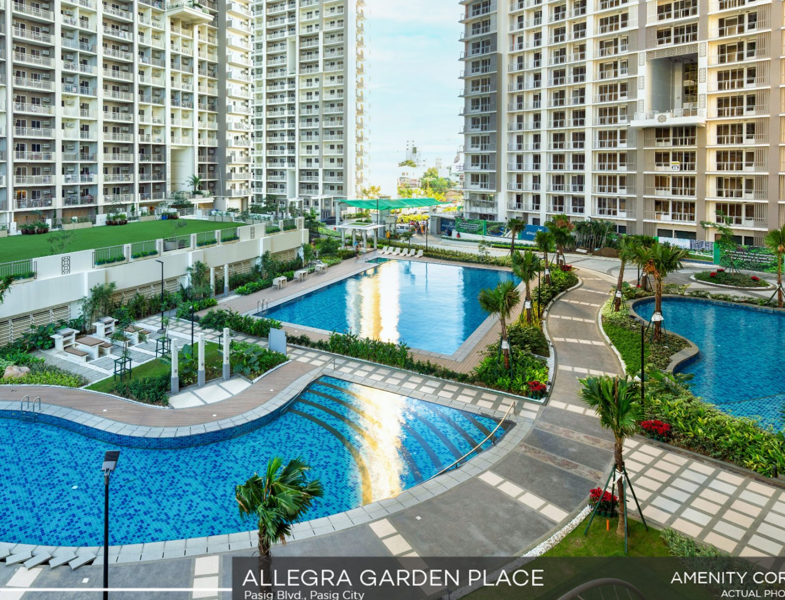 Resort style 1BR Condo in Allegra Garden Place Pasig city - for Sale