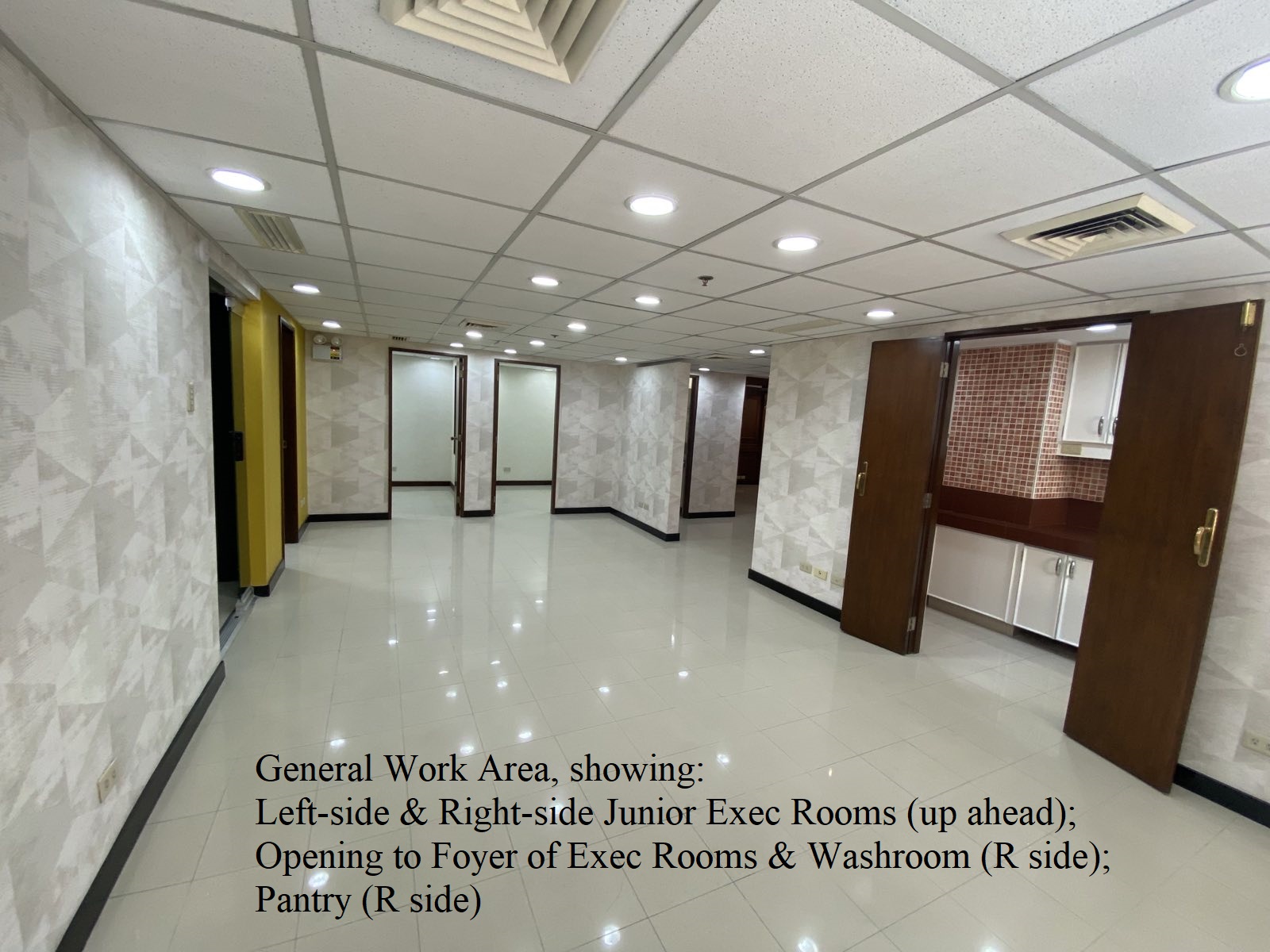 RFO 130 SQM Office For Rent, 1 Block to Greenbelt Legaspi Village Makati PHP 114,400