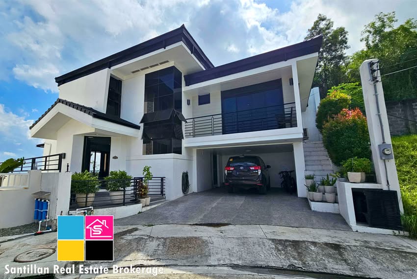 FOR SALE FURNISHED MODERN HOUSE WITH OVERLOOKING VIEW IN TALISAY CEBU